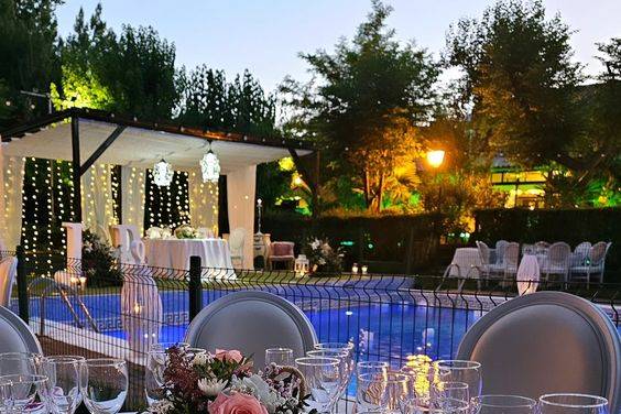 Banquete jardín