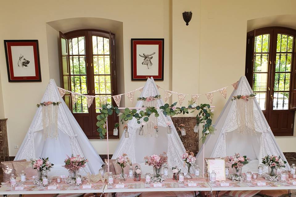 Comunión - Decor Picnic & Tipi