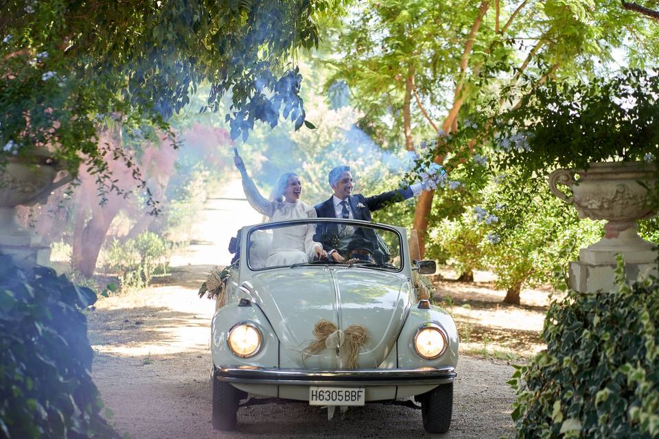 Entrada de los novios