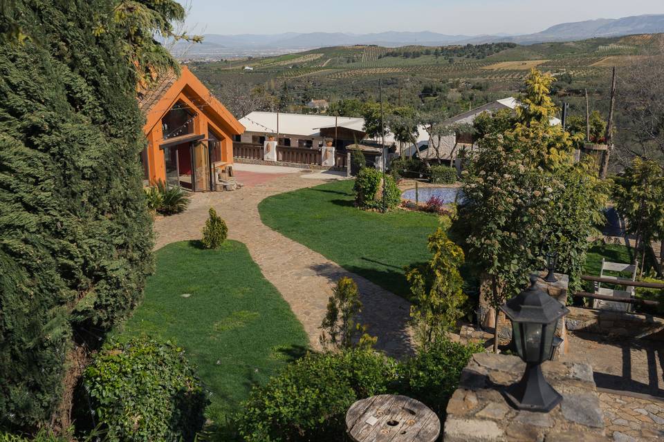 JARDIN DESDE ARRIBA