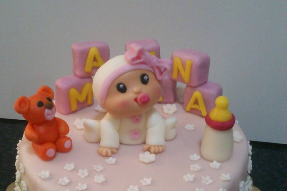 Pastel de baby shower