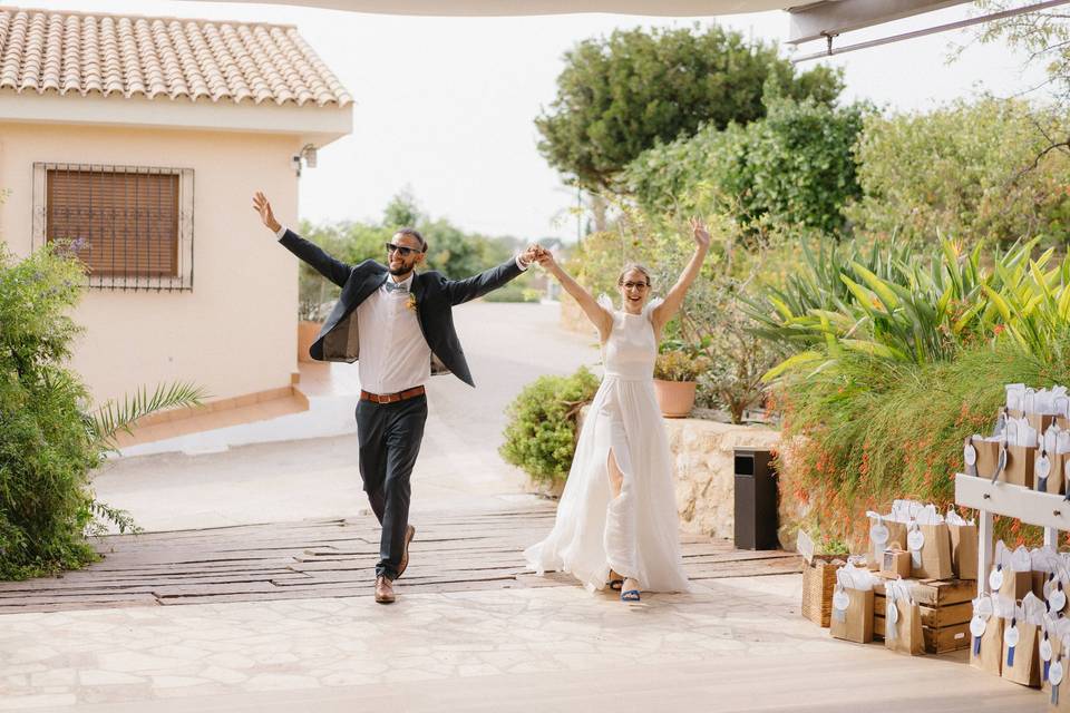 Entrada feliz