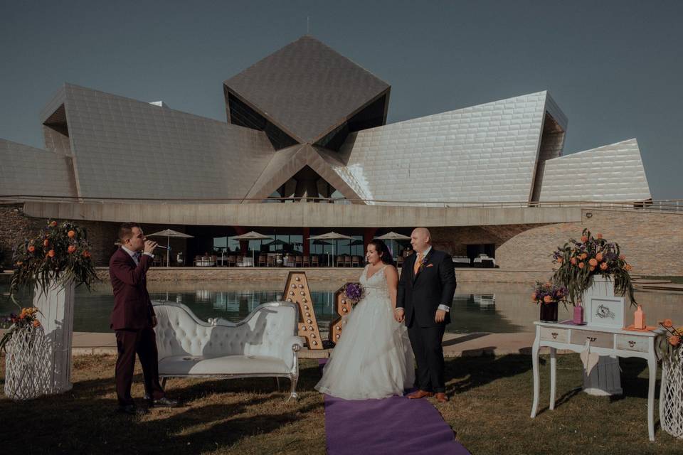 Ceremonia con momentos únicos