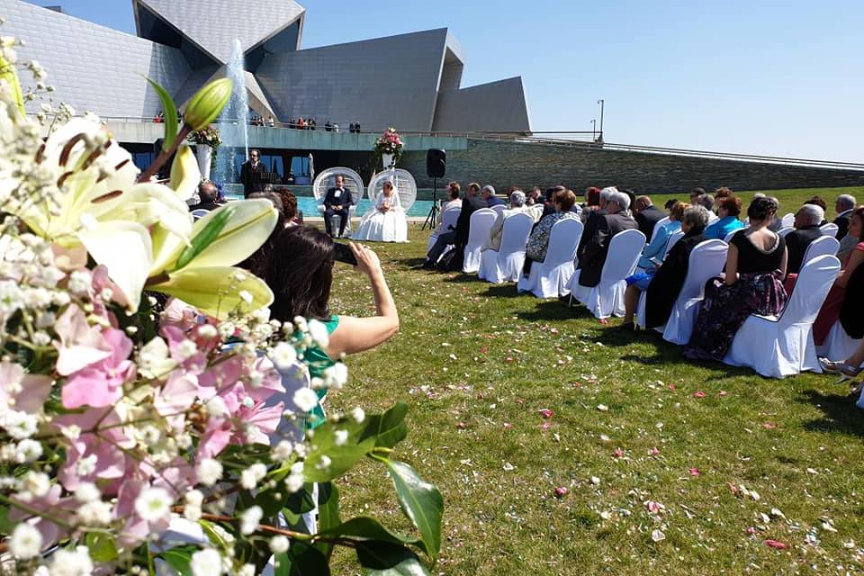 Ceremonia en altar