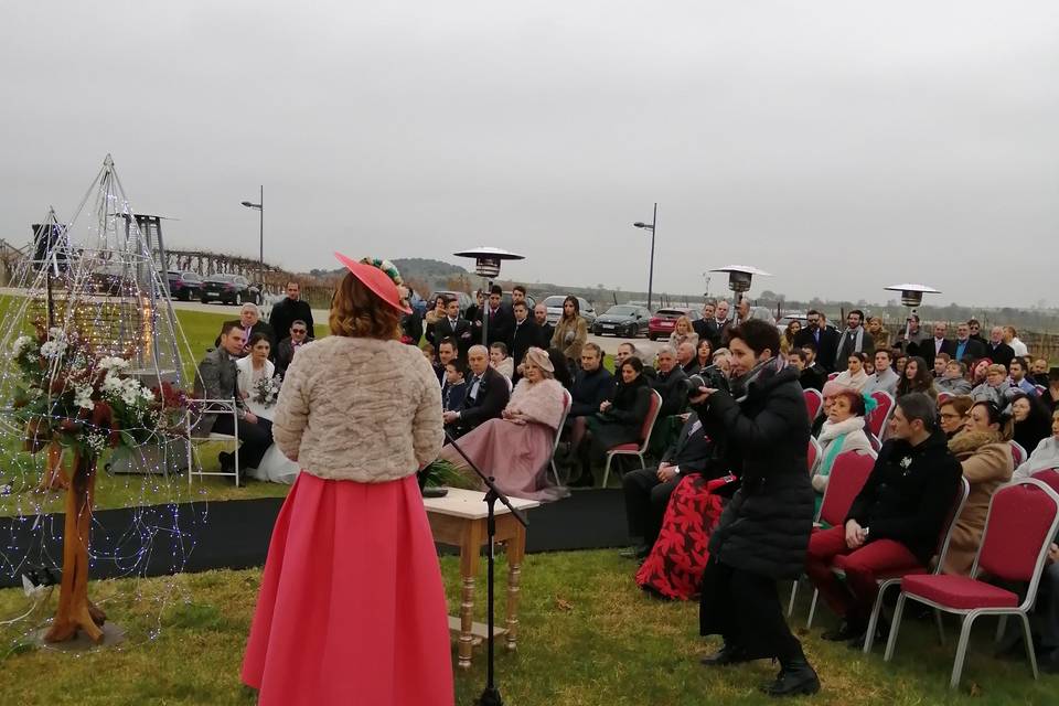 Palabras bonitas en ceremonia