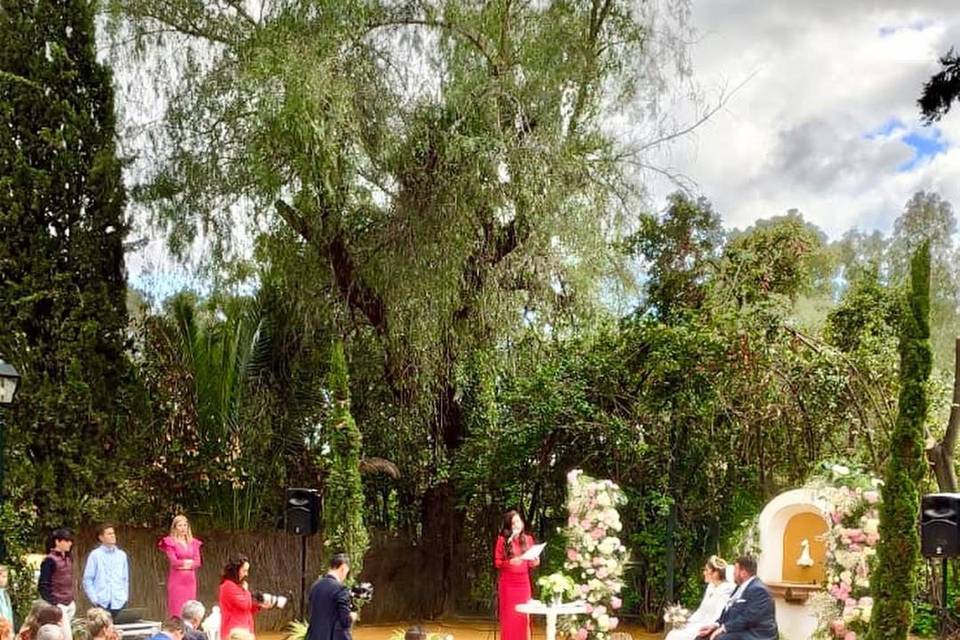 Montaje ceremonia