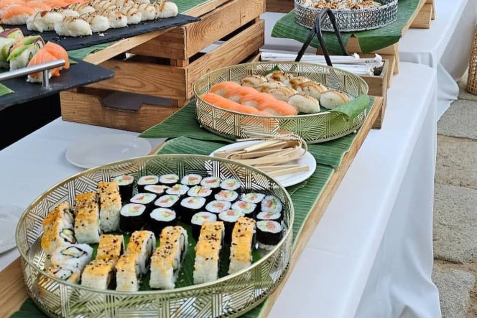 Buffet sushi