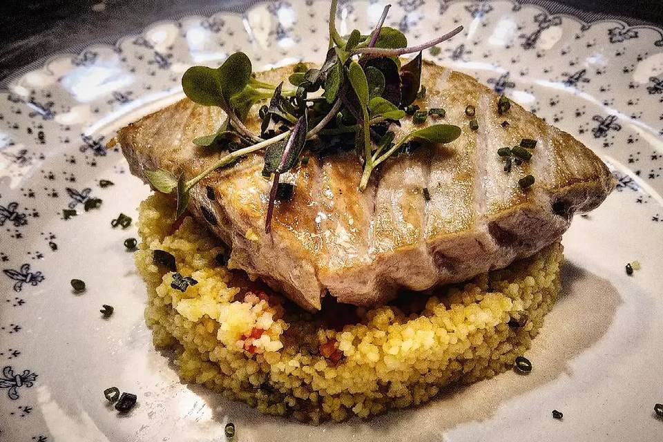 Cous cous y ventresca