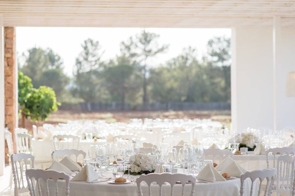 Banquete en terraza Salvia