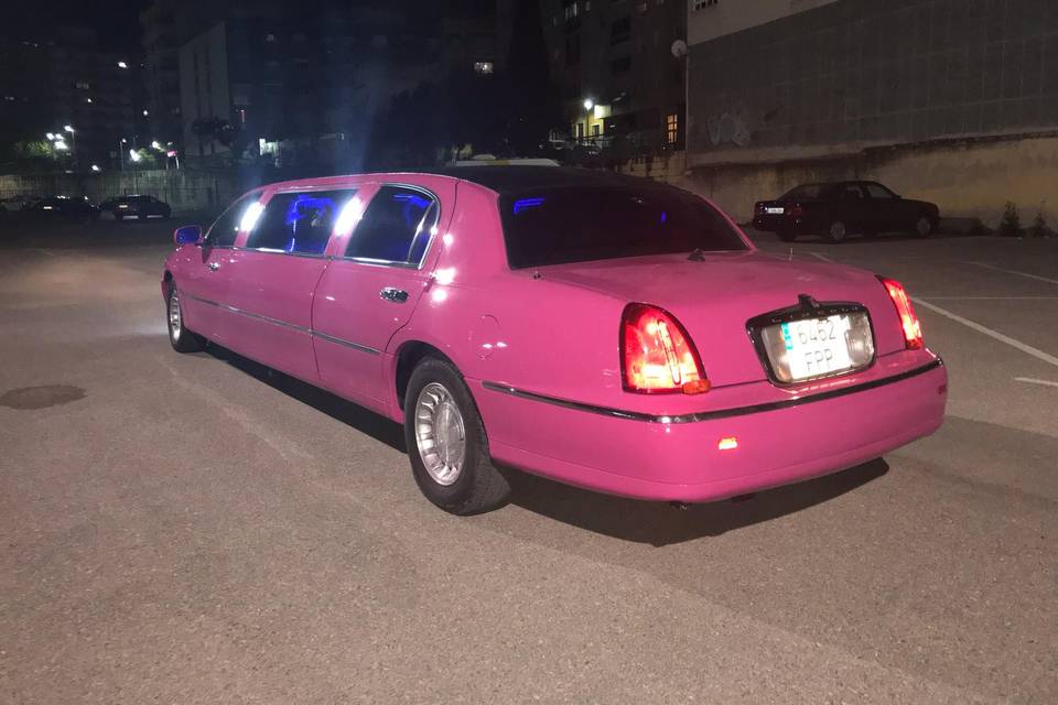 Limousine Linconl Rosa