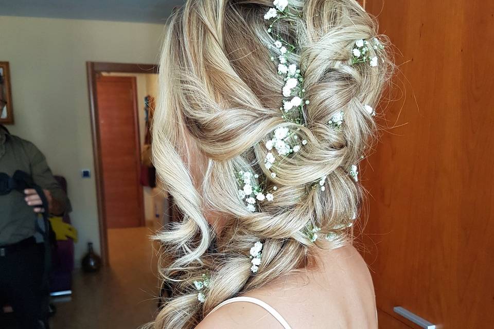 Trenza con paniculata