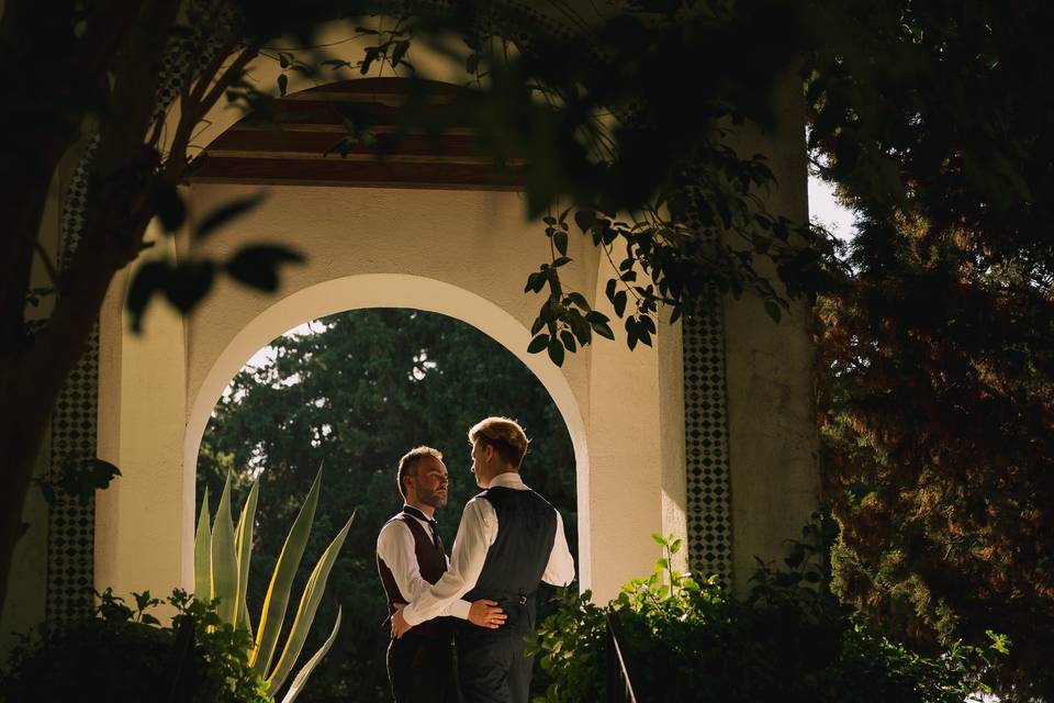 La sesión del día de la boda