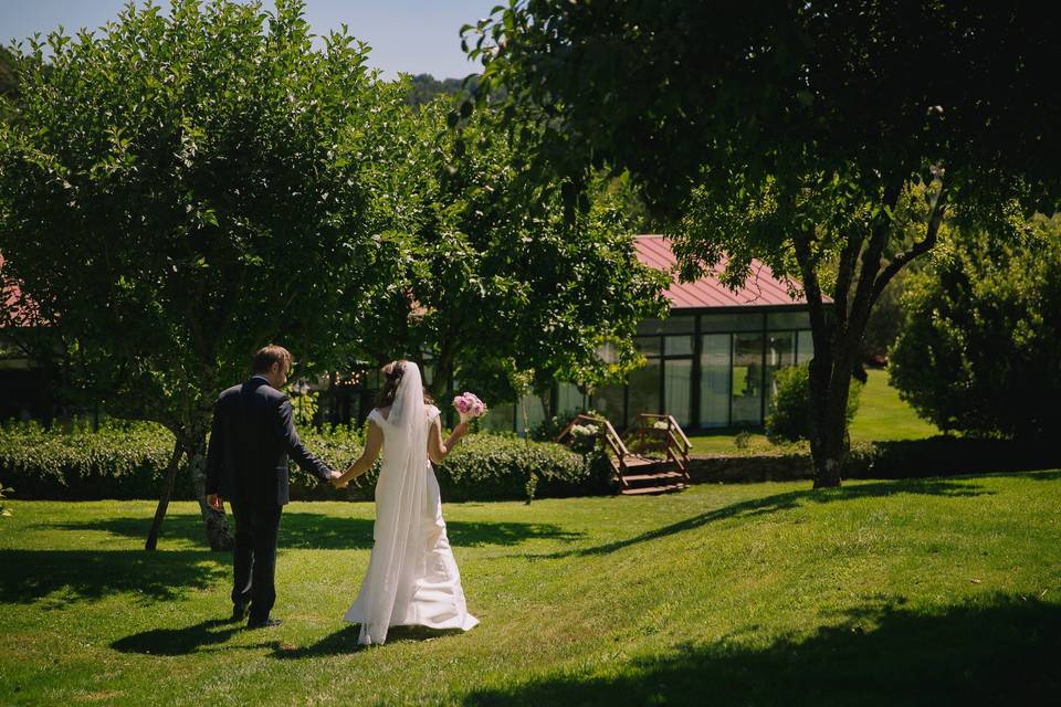 La sesión del día de la boda