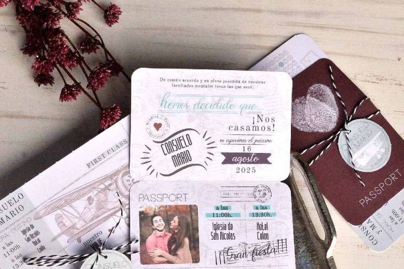 Invitación de boda