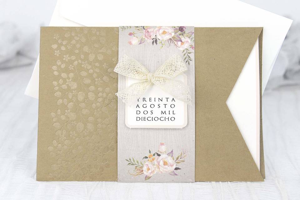 Invitación de boda