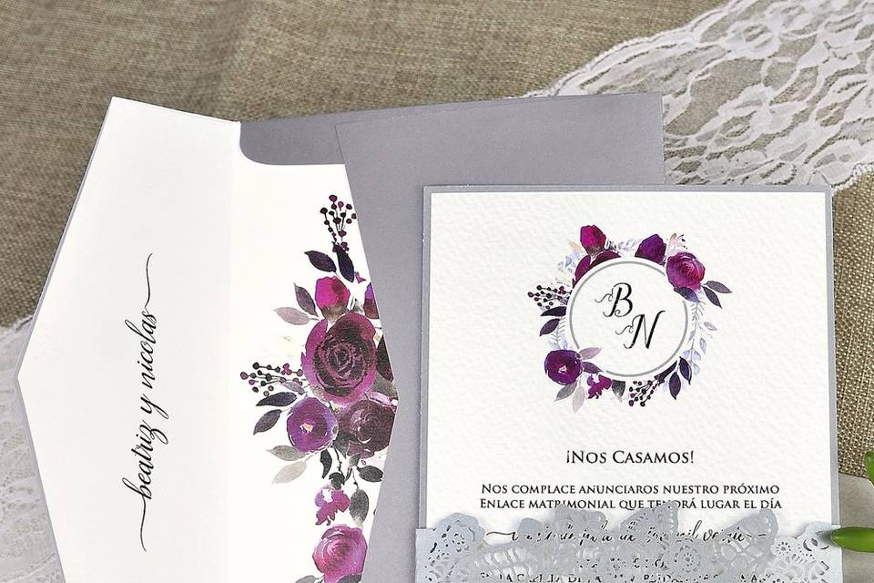 Invitación de boda