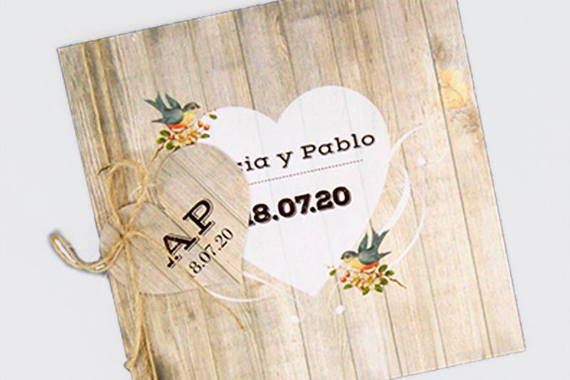 Invitación de boda