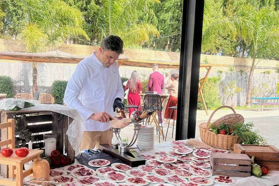 Cortador de jamón - cóctel
