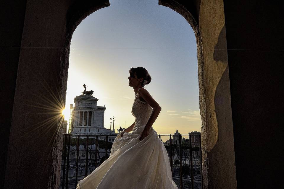 La novia en Roma