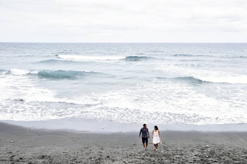 Preboda en la playa