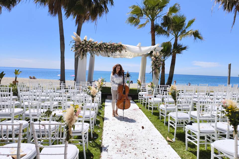 Ceremonia en la Playa