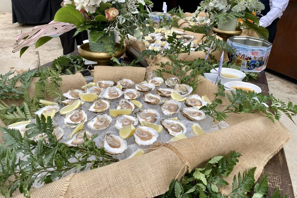Mesa de ostras