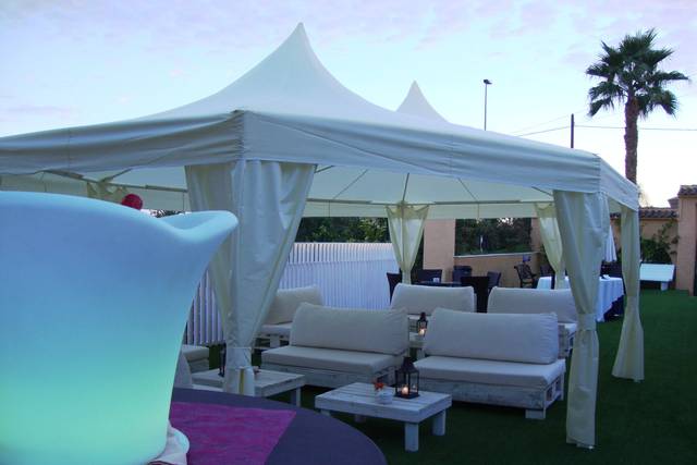 Zona chill out en San Vicente