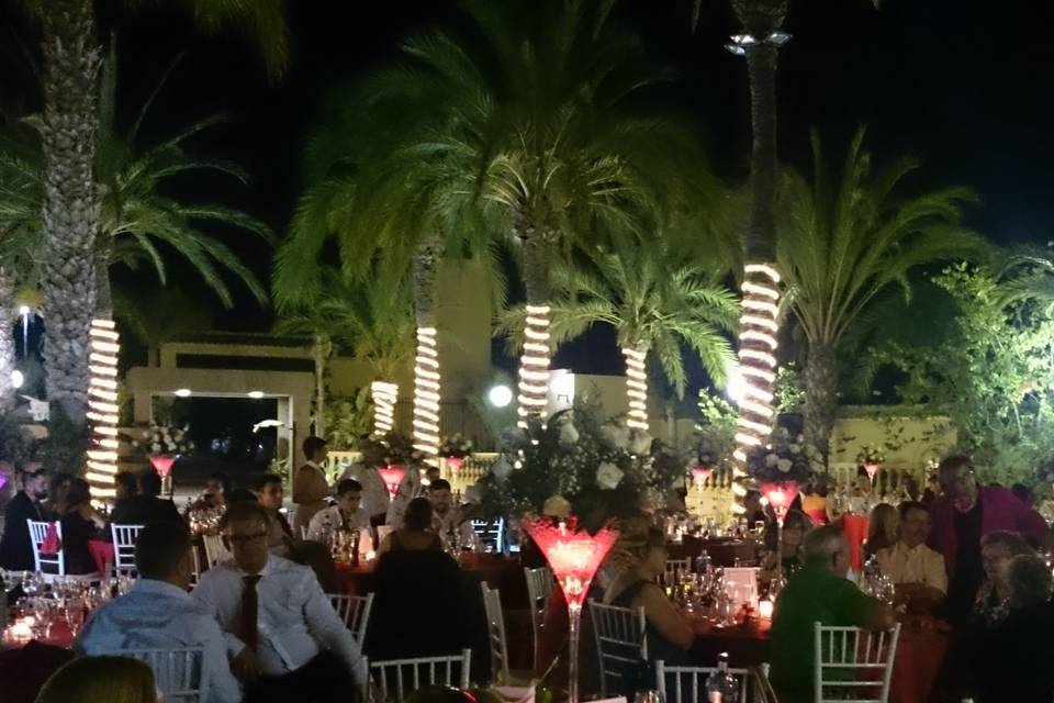 Cena en la Terraza Edén