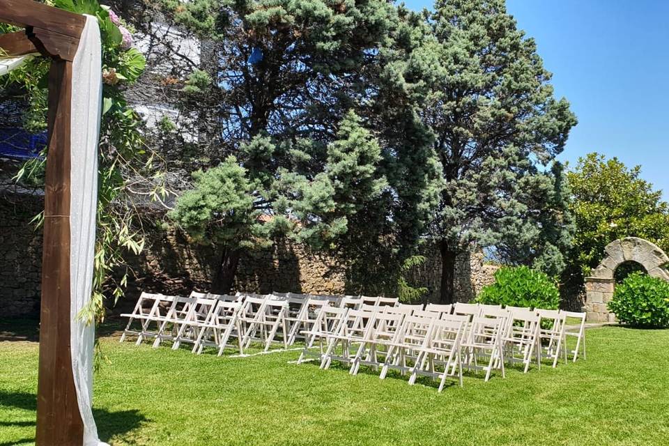 Ceremonia pérgola