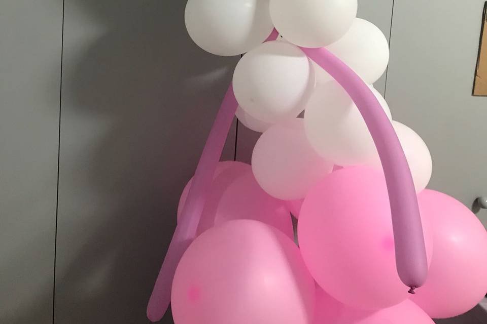 Decoración con globos