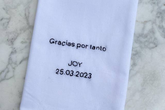 Pañuelo de agradecimiento