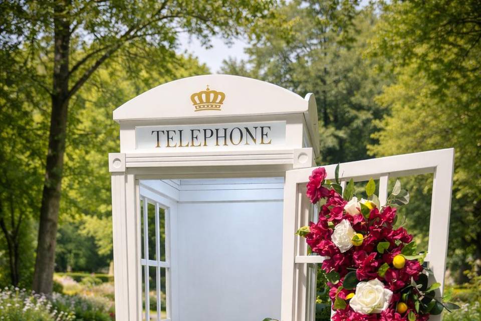 Cabina de teléfono audiolibro