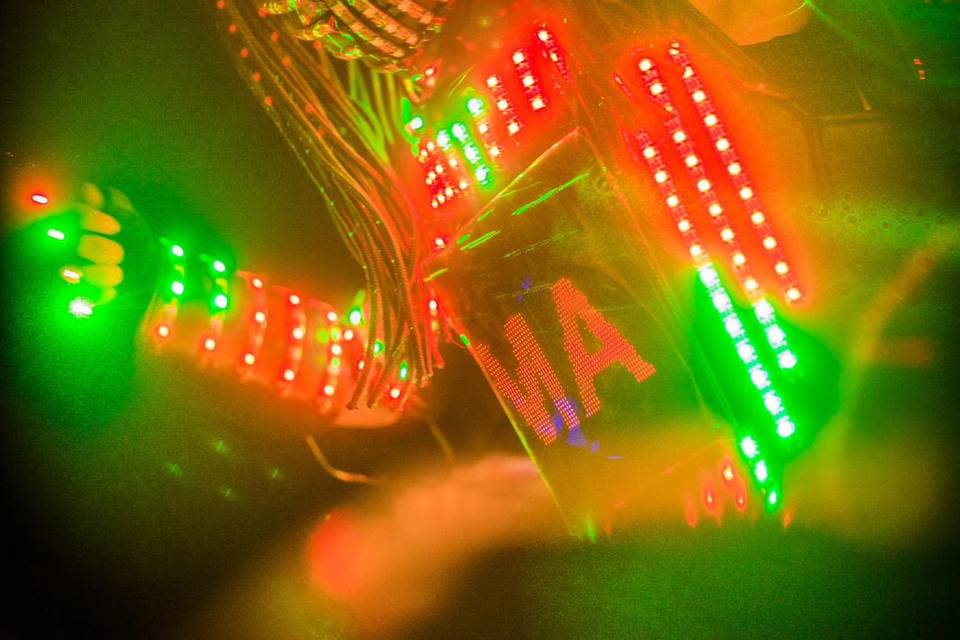 Hora loca y sonido e iluminación