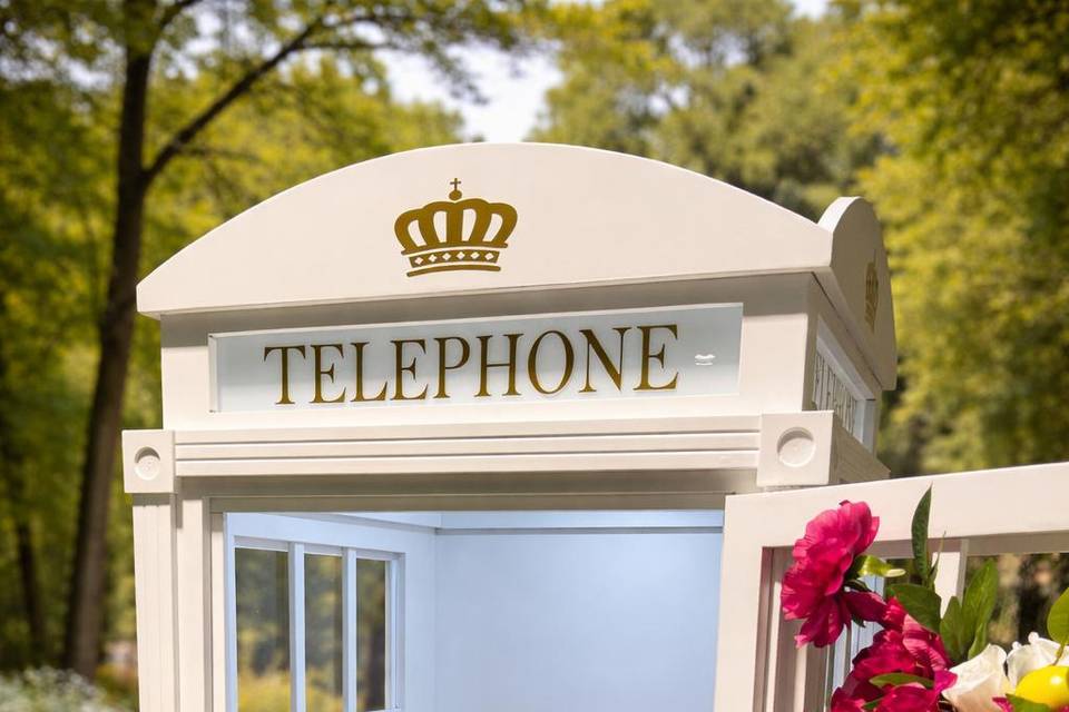 Cabina de teléfono audiolibro