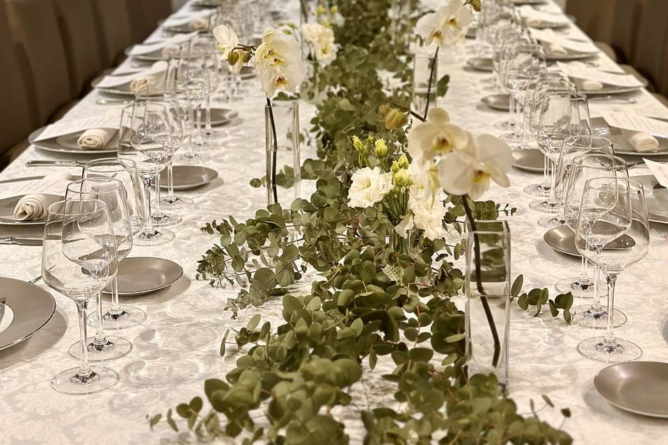 Mesa banquete nupcial