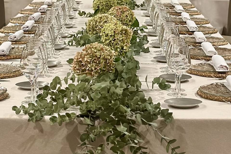 Mesa banquete