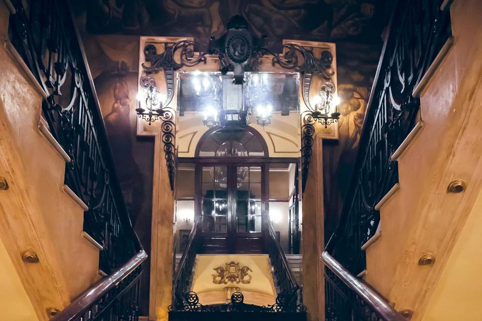 Escalera del casino