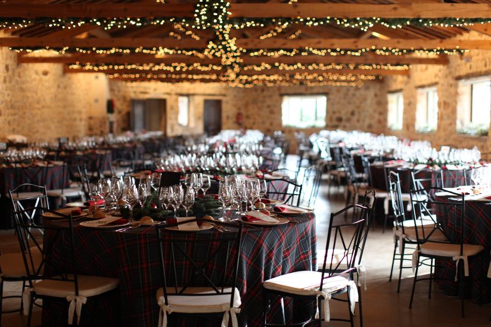 Salón principal. Boda navideña