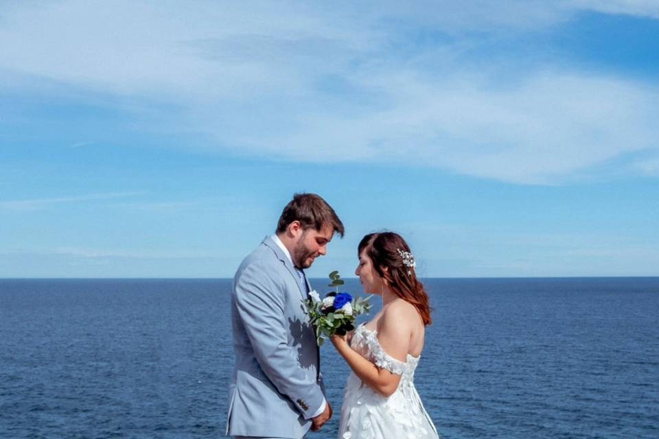 Amor junto al mar