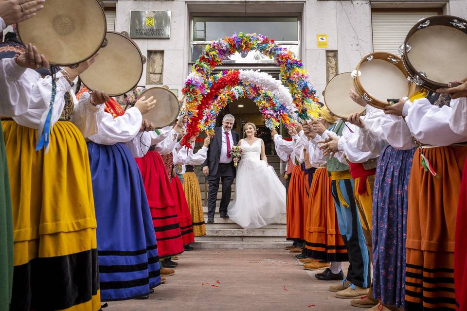 Salida y baile