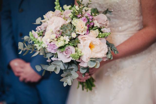 Ramo de novia vintage