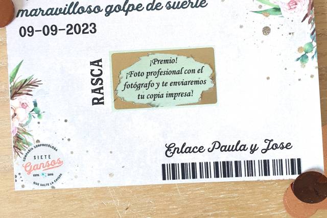 Ejemplo premio rasca 7