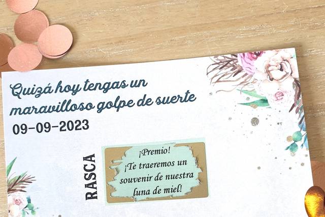 Ejemplo premio rasca 8