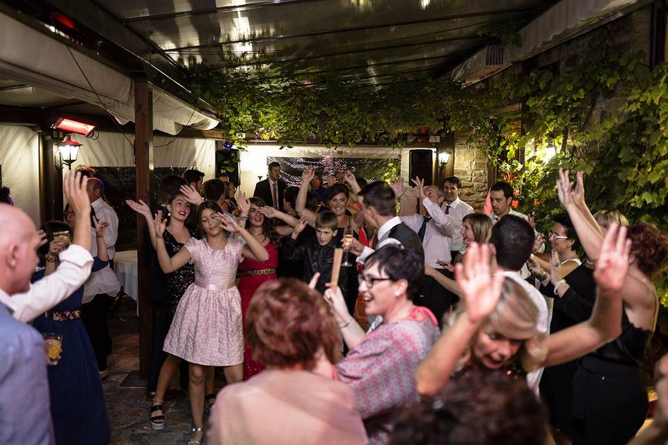 Baile en la terraza