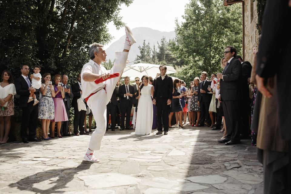 Ceremonia en exterior