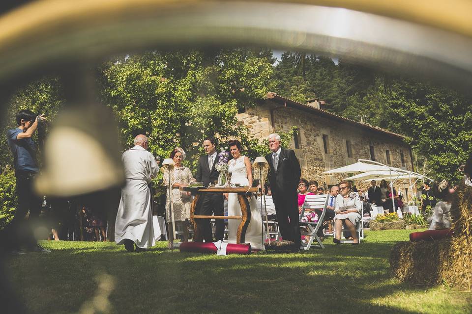 Ceremonia en exterior