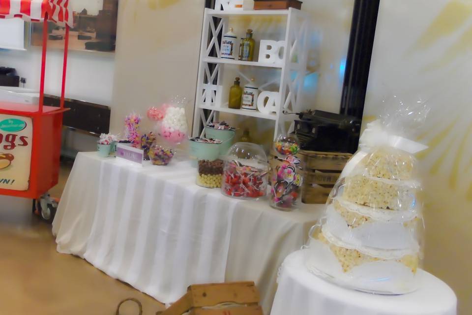 Decoración salón de boda