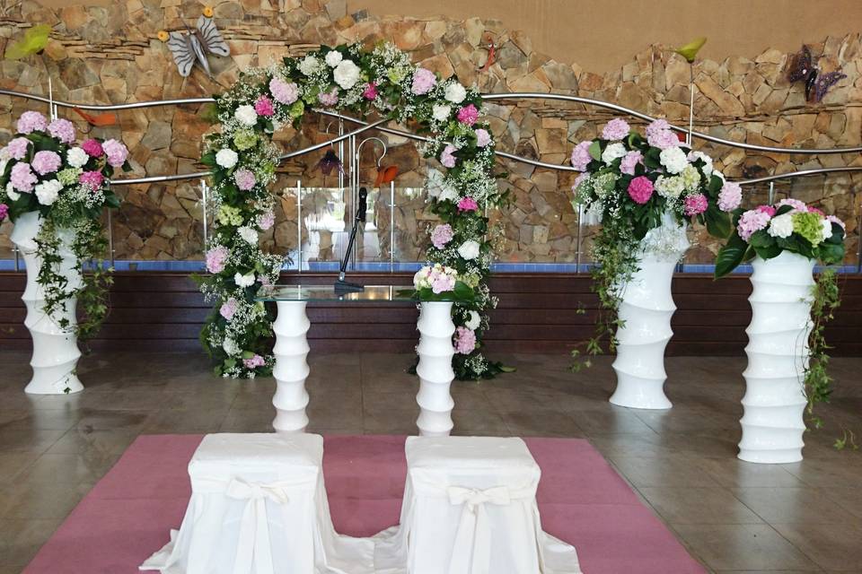 Boda civil interior