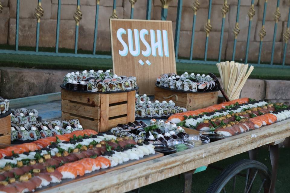 Estación de sushi