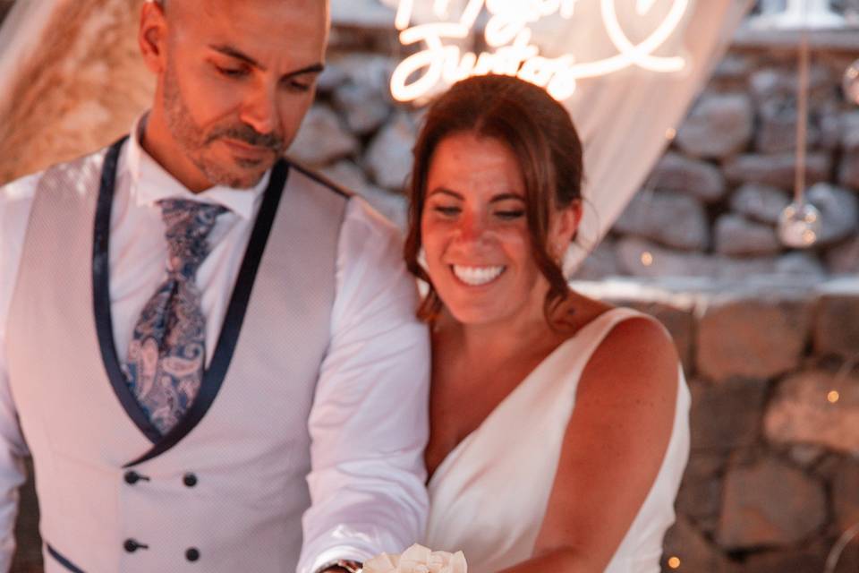 Corte de tarta